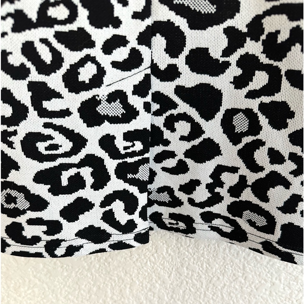 Marc Ny Andrew Marc Animal Print Elastic Knit Ski… - image 6